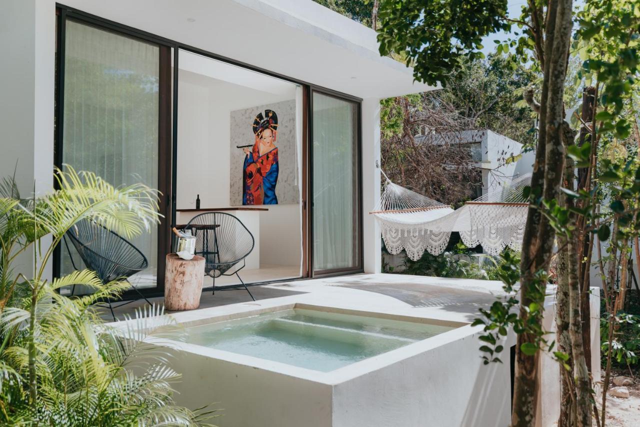 Jungle Lodge Boutique Hotel - Adults Only Chemuyil ภายนอก รูปภาพ