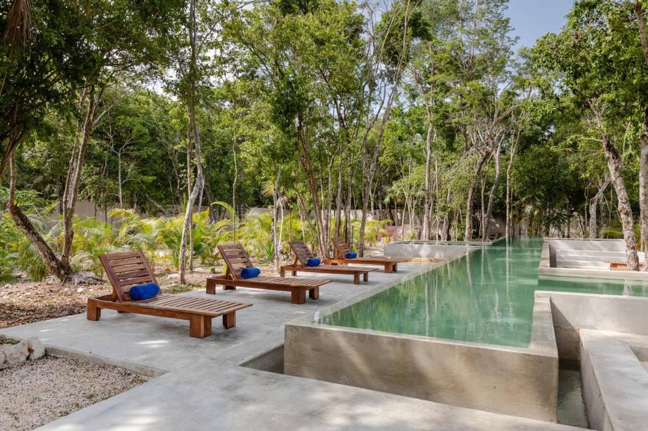 Jungle Lodge Boutique Hotel - Adults Only Chemuyil ภายนอก รูปภาพ